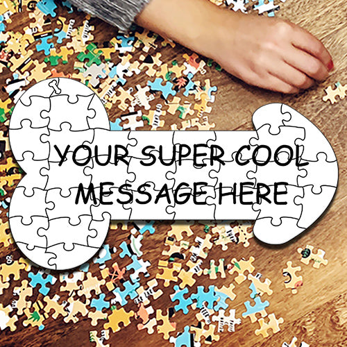 Piece It Together: Unleashing Messages with the 29" Puzzle Dick