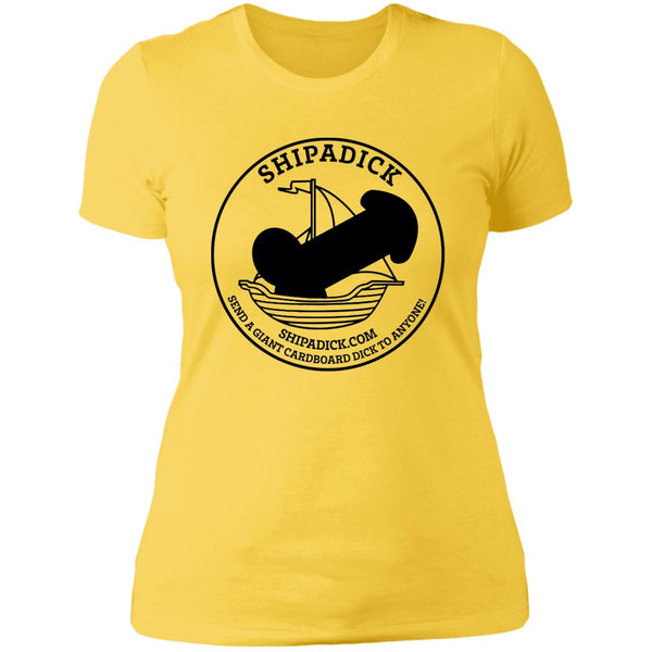 Ship A Dick Logo - Ladies' T-Shirt