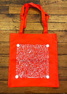 Red Rocket Tote Bag