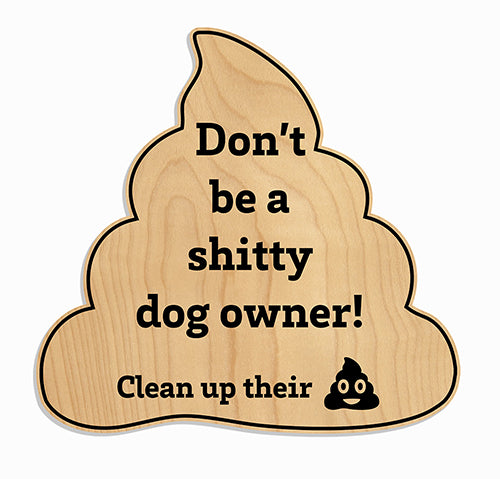 Dog Poop Yard Sign